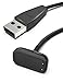 Sinoacc Charger for Fitbit Charge 5 Luxe Smartwatch Charger 3.3Ft USB Magnetic Wireless Fast Charging Cable Cord for Charge 5 Luxe Fitness & Health Tracker with Reset Button