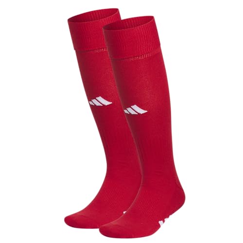 adidas Unisex Rivalry Soccer Socks (2-Pack) Over-the-Calf Athletic Fit for Men & Women