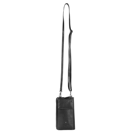 Image of Genuine Leather Small Leather Crossbody Bags For Women Cell Phone Purse, Trendy Casual with adjustable strap