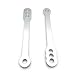 HTTMT MT011-SR Bike Silver Lowering Links Compatible with 2003 2004 2005 Yzf R6 Yzf-R6
