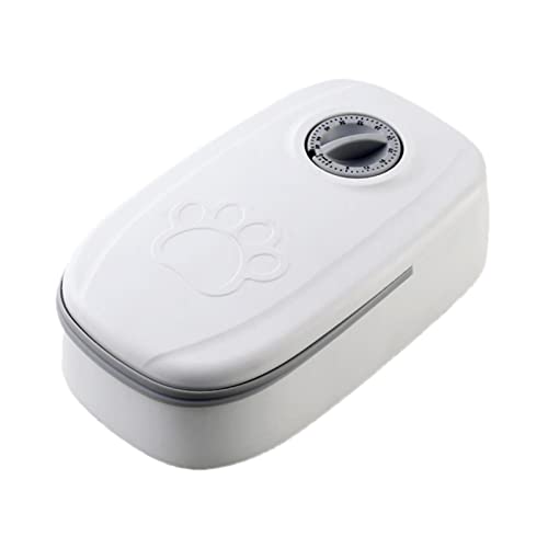 Automatic Cat Feeders - Dog Food Dispenser,Pet Feeder 48-Hour Timed Dry Wet Pet Food Dispenser With Programmable Timer for Home Fowybe