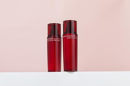 CHARMZONE Red Addition Skincare Set (Old Version) – Anti-Aging Toner & Emulsion with Red Wine & Pomegranate | Korean Skincare for Hydration & Radiance