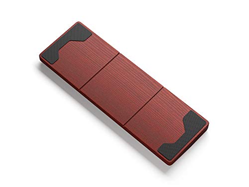 Image of Glorious Gaming Wooden Wrist Rest - Compact - Brown - Mechanical Keyboards Wood Ergonomic Palm Rest| 12x4 inches /19mm Thick (GV-75-BROWN)