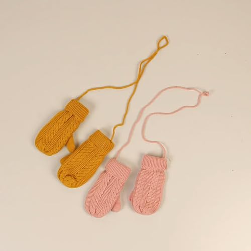 Gorro cálido para niños ZONTO con bufanda y guantes de punto para el otoño 5