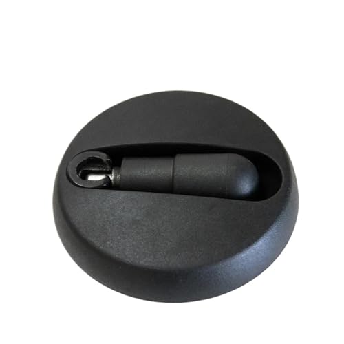 Volant plat en nylon 12x100 à poignée pliable dissimulée pour machine