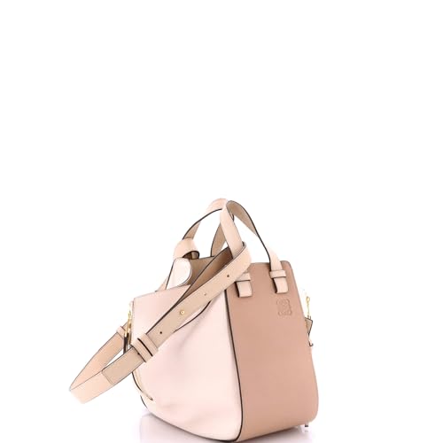 Pre-Loved Hammock Bag Leather Small, Pink2