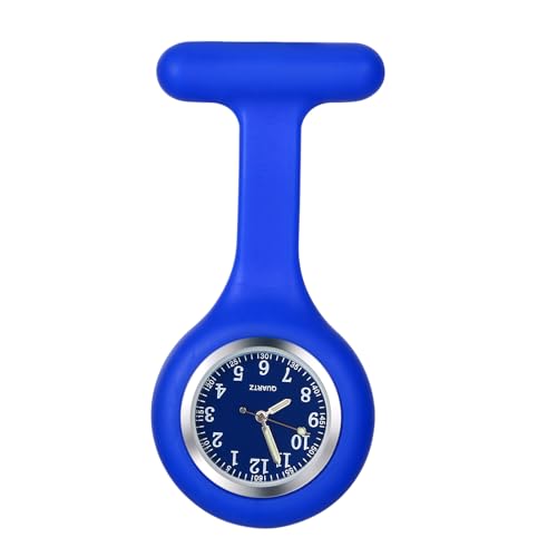 Image of Aroncent Nurse Fob Watch Collection: Medical Professional Lapel Pin-On Pocket Watches with Second Hand - Various Styles and Colors for Healthcare Workers