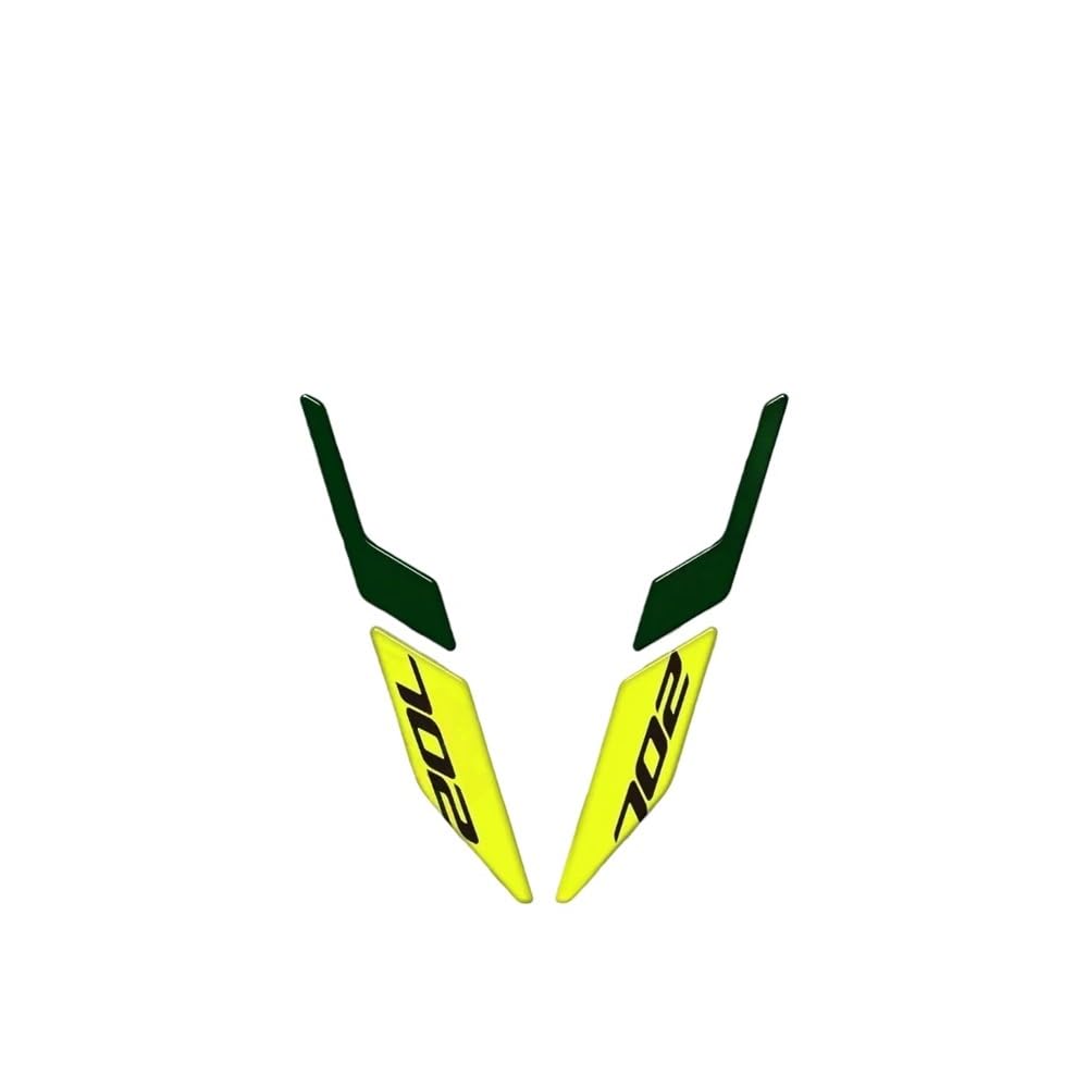 Autocollant réservoir moto TRK 702 X protection résine 2024
