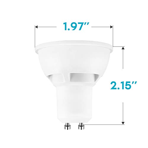 Luxrite Mr16 Gu10 Led Bulbs Dimmable, 50W Halogen Equivalent, 3000K Soft White, 500 Lumens, 120V Spotlight Led Bulb Gu10, Enclosed Fixture Rated, Perfect For Landscape Or Home Lighting (6 Pack) #TOP4