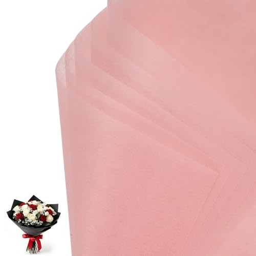 Papier d'emballage en coton PATIKIL champagne lot de 20 feuilles pour bouquet