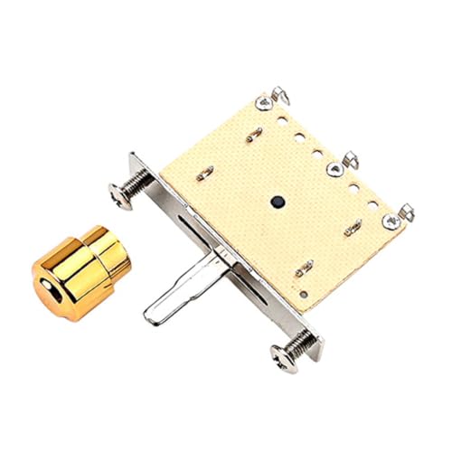 STOBOK ギター用ピックアップセレクター ウェイトグルスイッチ メタル製 エレキギターアクセサリー 取り付け簡単