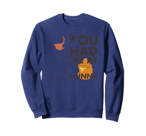 Sweatshirt Disney Pooh Had Me At Hunny en coton confortable pour l'automne
