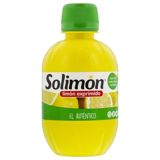 Solimon Zumo de Limón Botella, 280ml