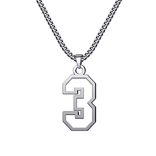 CaJoYo 3�V���o�[�i���o�[�l�b�N���X �A�X���[�g�p �W���[�W�ԍ��l�b�N���X �X�|�[�c �o�X�P�b�g�{�[�� �싅 �t�b�g�{�[�� �T�b�J�[ �`���[�� �y���_���g �C���X�s���[�V���� �W���G���[ �X�e�����X�X�`�[��