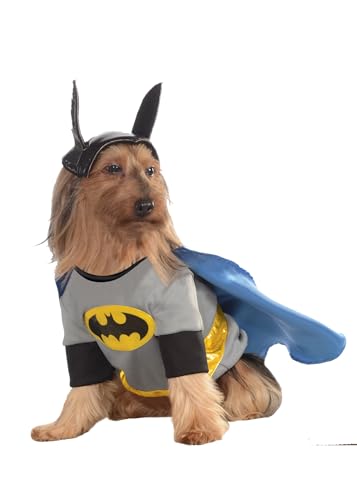 Rubie‘s Official DC Batman-Kostüm für große Hunde, Größe XXL, Hals bis Schwanz 91,5 cm, Brust 81 cm Karneval