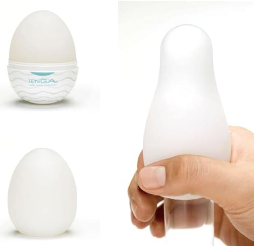 Ovo Mastubador Egg Penis Punheta WAVY Estimulo Sexshop Flexivel Sexo