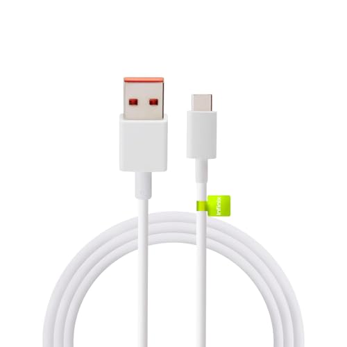 Image of Original 45W Type-C Super-Fast Charging Cable (USB-A to Type-C) | Compatible with Infinix GT 10 Pro, Zero 20, Zero 30, Note 30, Note 10, Hot 11 & More (3+3 Month Warranty)