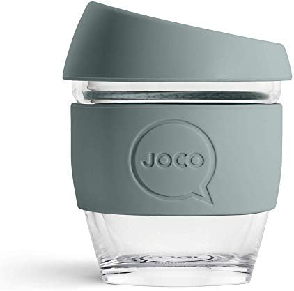 JOCO Cup 4oz - Eco-innovative Borosilicate Glass Reusable Classic...
