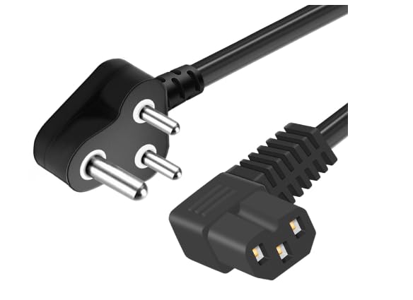 AQBP 3 Meter 90 Degree L Shape 3 Pin Computer Power Cable Cord for Desktops PC and Printers/Monitor SMPS Power Cable IEC Mains Power Cable Black (3 Meter) (B0CS2TH7G7) Amazon Price History, Amazon Price Tracker