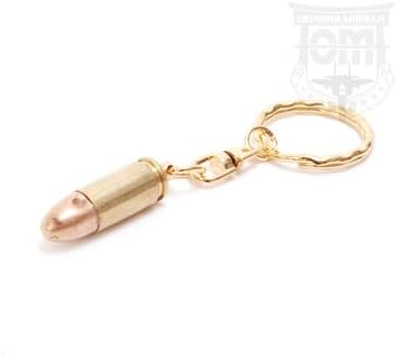 Amazon 9mm Beretta 弾丸キーホルダー 使用済 安全品 ポーチ付 Ge 213 アニメ 萌えグッズ 通販