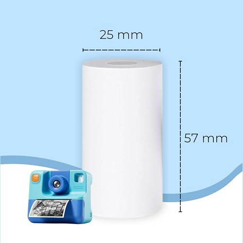 Double Dragon 57x25mm Premium Thermal Paper - 10-Year Image Life, White, 57x25mm, 20 Rolls - Image 4