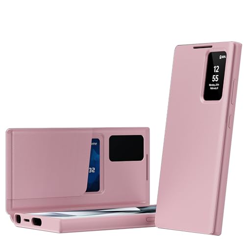 Housse Galaxy S25 Ultra rose, étui chic pour femme active