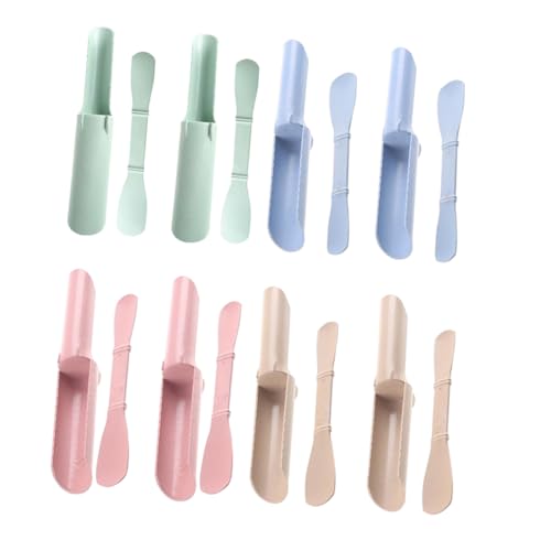 PRETYZOOM Meat Maker Meatball Making Mold 8 Sets Meatball Prawn Patties Maker Fish Making Spoons Spade Nonstick Meat Baller Kitchen Tools Random Color