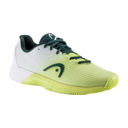 Head Revolt Pro 4.0 Clay Men, Zapatos de Tenis Hombre, Light Green/White, 42 EU