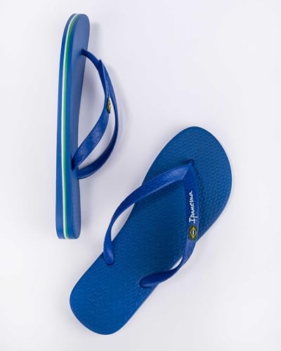 Image of Ipanema Men's Flip Flop Sandals, Blue Blue Blue