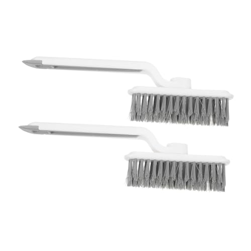CIYODO 360° Rotatable Cleaning Brush Set 2pcs Gaps Cleaner Tools for Window Tracks More Ergonomic Handle Design