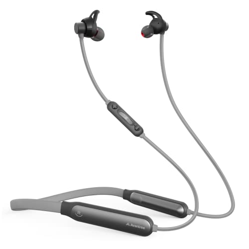 Avantree NB18 Wireless Neckband Headphones: Clear Dialogue, Enhanced Volume, 20hrs Playtime for Phone, PC, TV