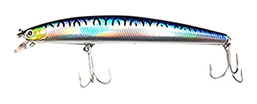 Daiwa Salt Pro Minnow Blue Mackerel Lure 6 3/4 Inch, 1 5/8 oz