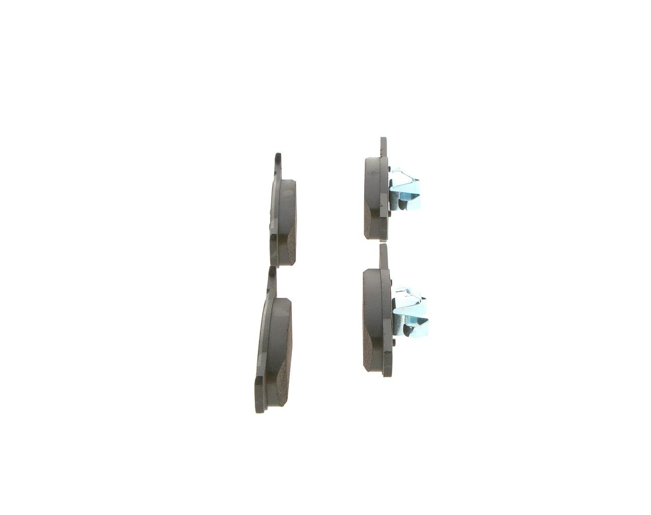 Bosch BP1506 - Pastiglie Freni Auto, Asse Anteriore - Qualità Bosch - Riduzione del Rumore e della Polvere - Certificazione ECE-R90 - Senza Rame - 1 Confezione da 4 Pastiglie