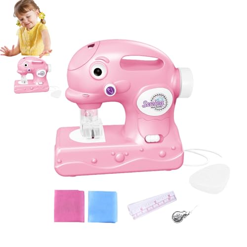 Máquina de coser portátil: máquina de coser para niños, máquina de coser de juguete | Máquina de reparación de la Crafting, Kids Feat Play Play Sewing Toy, Arts Crafts Educational Toy Children, K