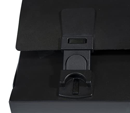Exacompta 59101E Zeichenmappe mit Griff aus festem 1,2 mm starkem Kunststoff verschließbar DIN A3 schwarz 2,8cm Rückenbreite schwarz ideal zum transportieren und aufbewahren