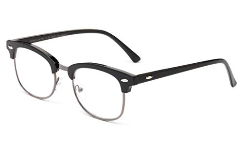 Half Frame Reading Glasses Fashion Semi Frame Reading Glasses for Men Retro