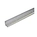 SWANSTONE Flexible Vinyl 2.25 x 60 x 2.5 Inch Threshold in White for Barrier-Free Shower Floors BF60000FT.000
