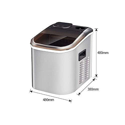 Máquina automática de hielo 25kg con pantalla LED miniatura 6