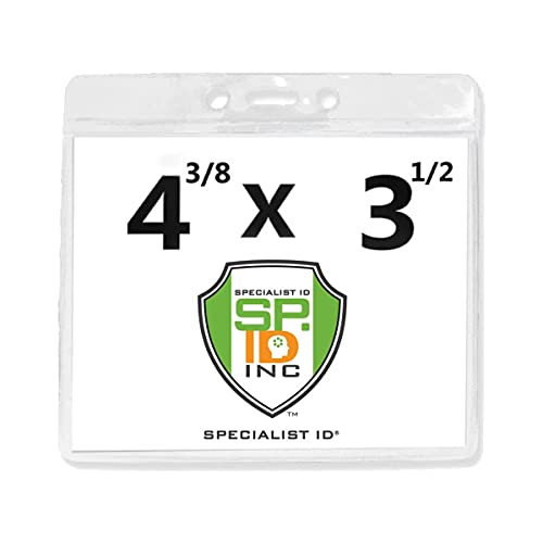 Specialist ID 100pbN ϋv N`J[hveN^[ 3 X 4C` CDCƉuR[hp 4 3/8 x 3 1/2 obWz_[ NAvX`bN l[^OX[u sCxgp