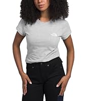 The North Face Women's Evolution Cutie Tee, TNF Light Grey Heather, X-Small