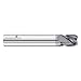 Fullerton Tool 92431 3mm 4 Flute Solid Carbide FC18 Radius End Mill