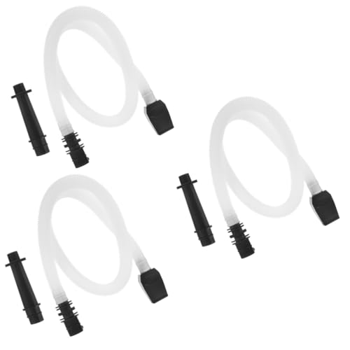 COSMEVIVI 3pcs Tube Replacement Durable Plastic Hose for Music Instrument Accessory