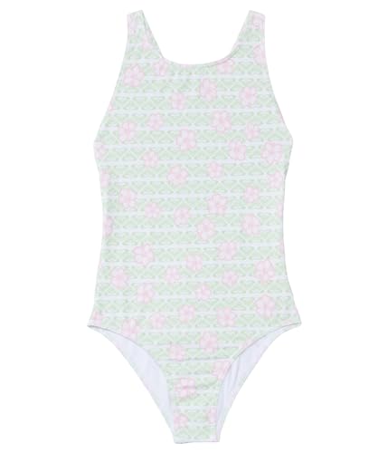 Image of Roxy Girls' Hibiline One Piece Swimsuit (Toddler /Little Kids /Big Kids)