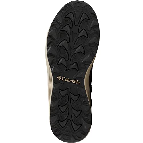 Columbia Trailstorm Peak Tênis masculino de caminhada médio, Cordovan/preto, 9.5