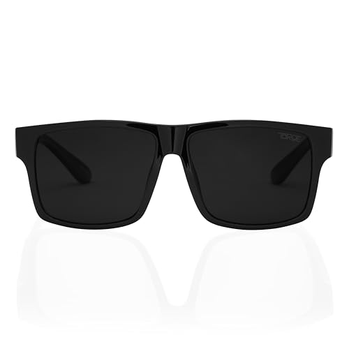 Image of TOROE Classic RANGE TR90 Frame Polarized Unbreakable Sunglasses with Hydrophobic Coated Polycarbonate AR Lenses
