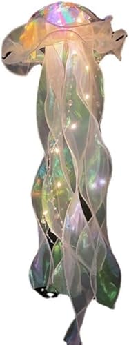 Xiraivke 発光クラゲ LED ライト 発光おもちゃ 発光ブレスレット ランタン フェスティバル テンプル フェア ギフト カラー ランダム セール ギフト テンプル フェア用品 ストール スパークリング おもちゃ 装飾 オープン ストア デコ パー