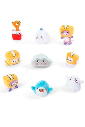 INCREDITOYZ Mini Mystery 6\" Plushie and Surprise Mini Mystery Toy Figure Bundled Gift Set - Soft & Cuddly Lanky Box Characters | Collectible Plushies for Kids and Fans