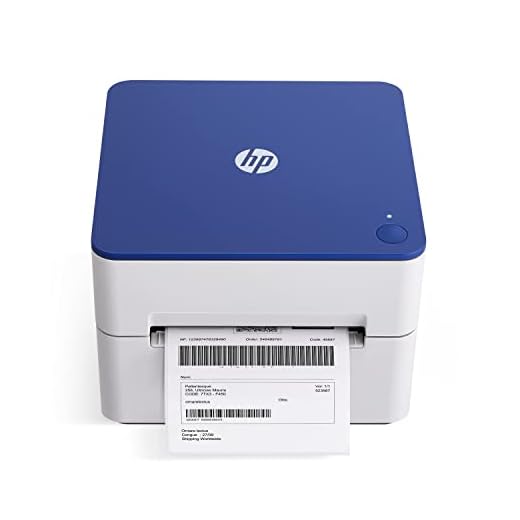 HP Shipping Label Printer, 4x6 Commercial Grade Direct Thermal, Compact & Easy-to-use, High-Speed 203 DPI, Barcode Printer, Compatible with Amazon, UPS, Shopify, Etsy, Ebay, ShipStation & More