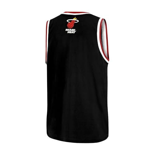 Image of Ultra Game Men's NBA Official Super Soft Sleeveless Tank Top Muscle T-Shirt - Black