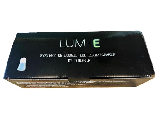 Bougies LED rechargeables par induction LUM-E x12 - 5